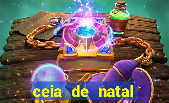 ceia de natal lista completa